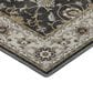Dalyn Rug Company Hatay HY1 9" x 12" Black Area Rug, , large