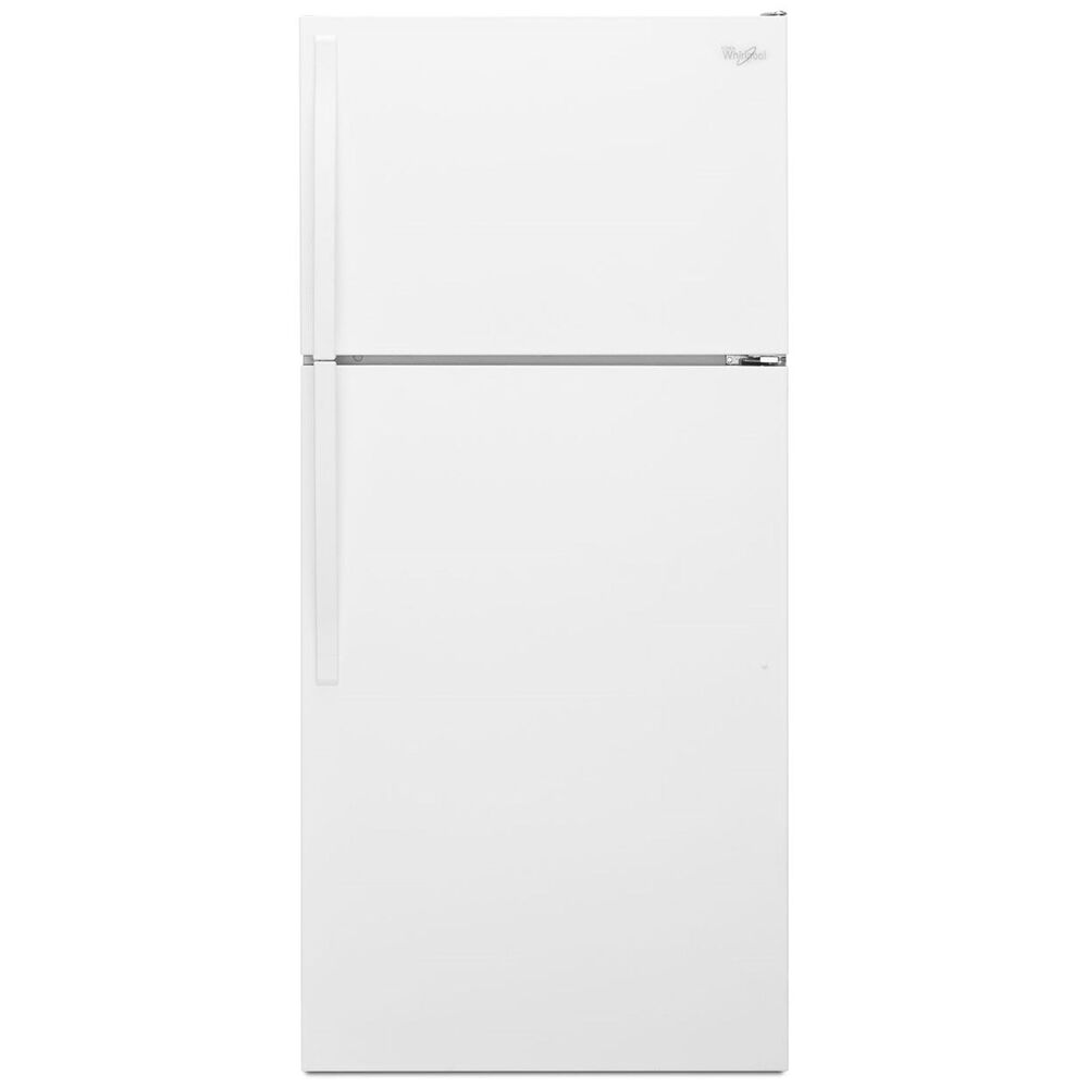 Whirlpool 28" Wide 14 Cu. Ft. Top Freezer Refrigerator in White, , large