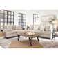 Ashley Clareddon 2-Piece Living Room Set in Linen, , large