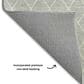 Dalyn Rug Company The Reserve TR15 Silver 2"3" x 7"6" Indoor/Outdoor Runner, , large