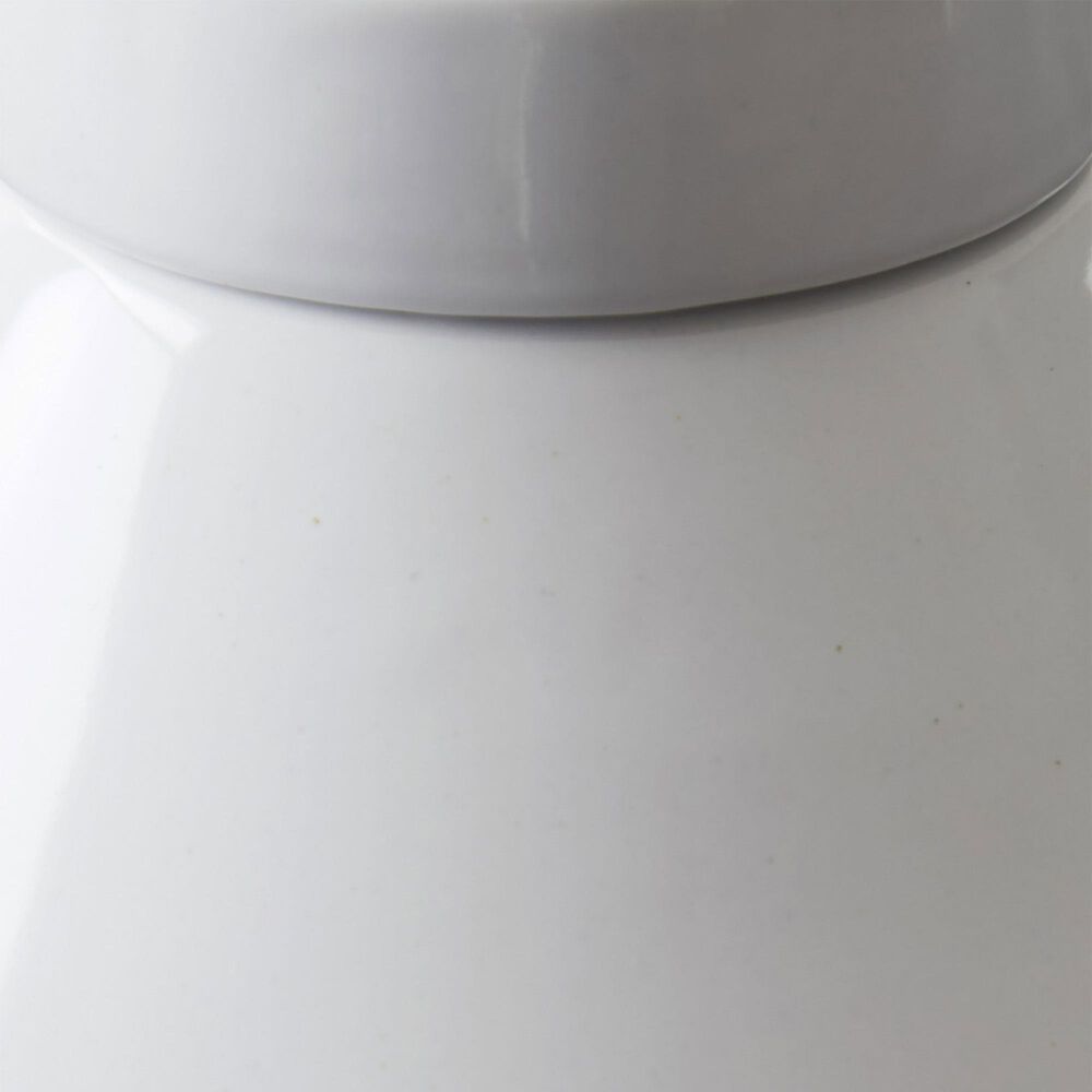 Ashley Domina Small Jar in White, , large