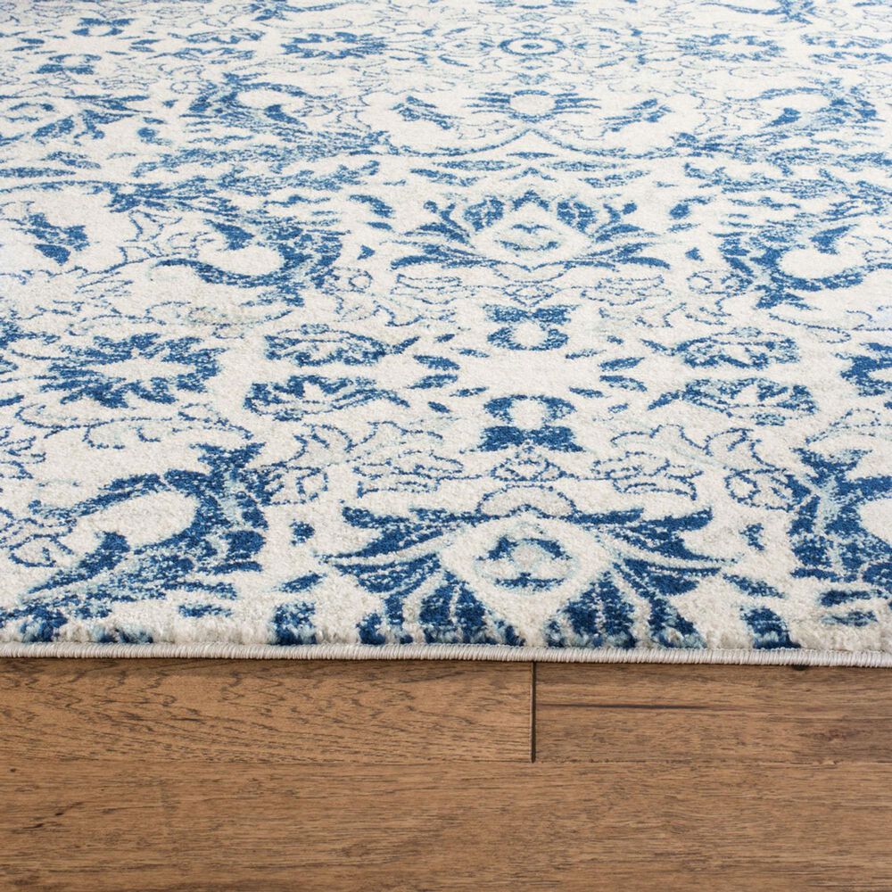 Safavieh Evoke EVK238C 10&#39; x 14&#39; Ivory and Blue Area Rug, , large