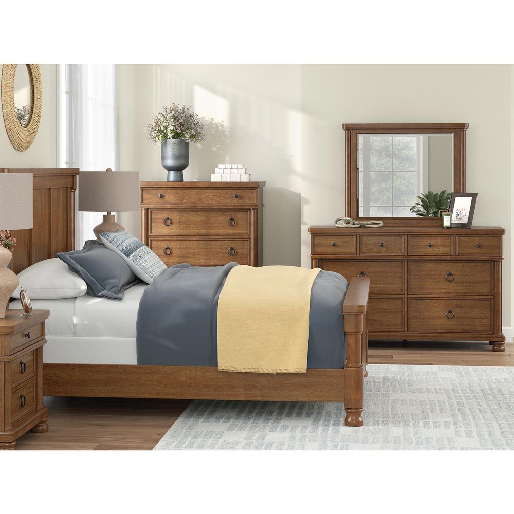 Ashley Rowlenstown Dresser and Mirror in Brown, , large