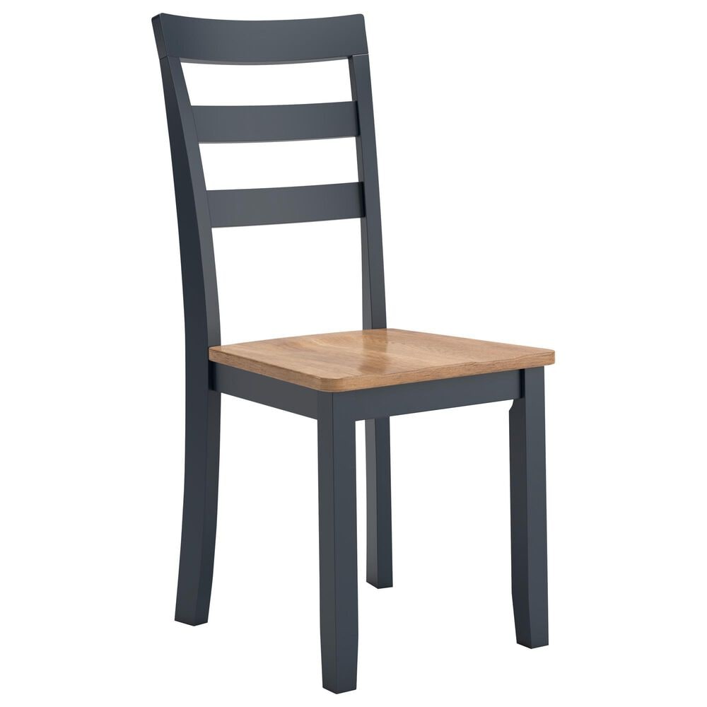 Ashley Gesthaven 5-Piece Dining Set in Natural and Blue, , large