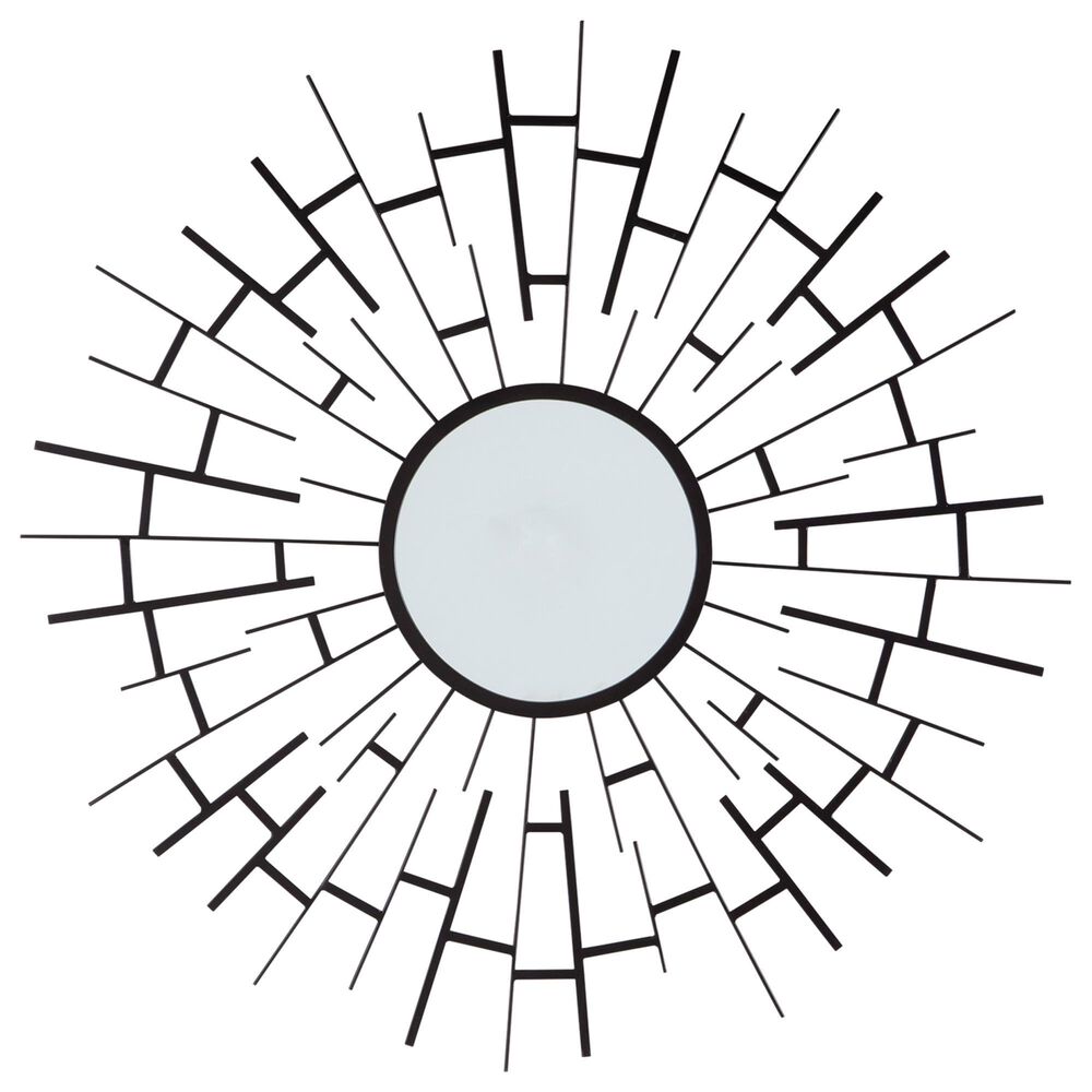 Ashley Garrenworth Accent Wall Mirror in Black, , large