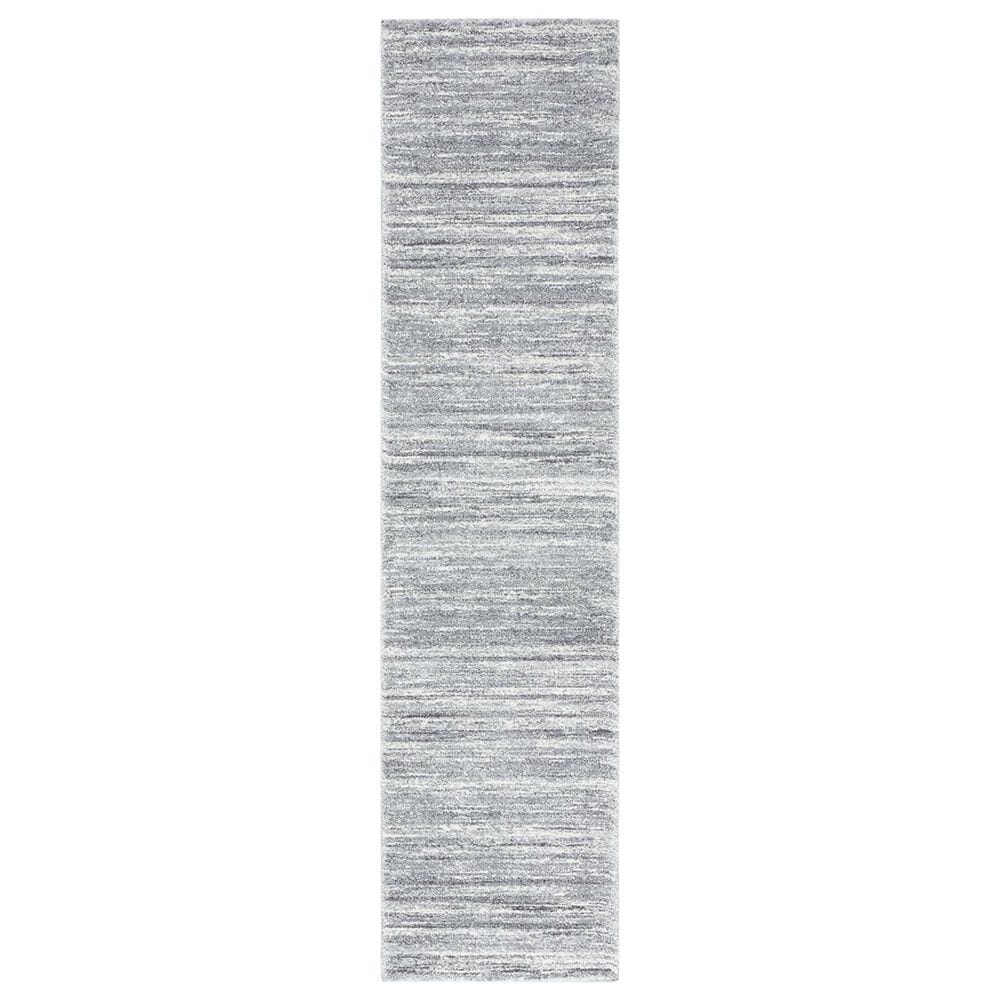 Safavieh Cyrus Shag CYR128F 2"2" x 9" Grey and Ivory Runner, , large