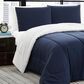 Pem America 2-Piece Twin Comforter Set in Grey and Navy, , large