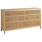 Universal Furniture Avaline King Upholstered Storage Bed with Dresser, Chest and Two Nightstands in Skylark, , large