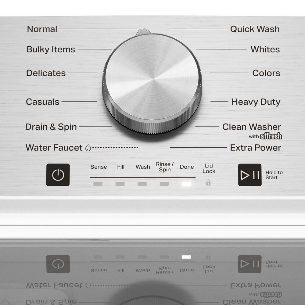 Maytag 4.7 Cu. Ft. Top Load Agitator Washer and 7.0 Cu. Ft. Top Load Gas Wrinkle Prevent Dryer in White, , large