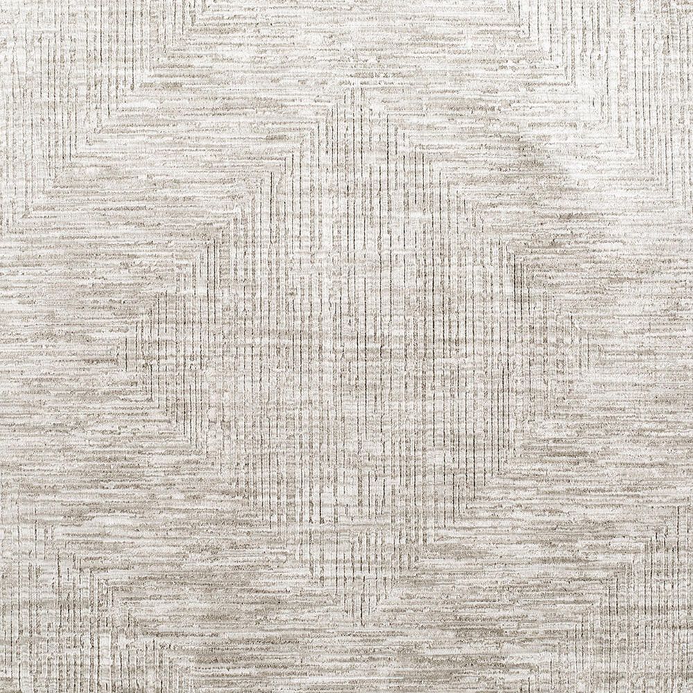 Surya Masterpiece Light Sage, Medium Gray and Cream 7'10" Round Area Rug, , large