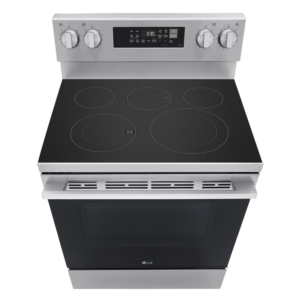 LG 6.3 Cu. Ft. Freestanding Electric Range in Stainless Steel, , large