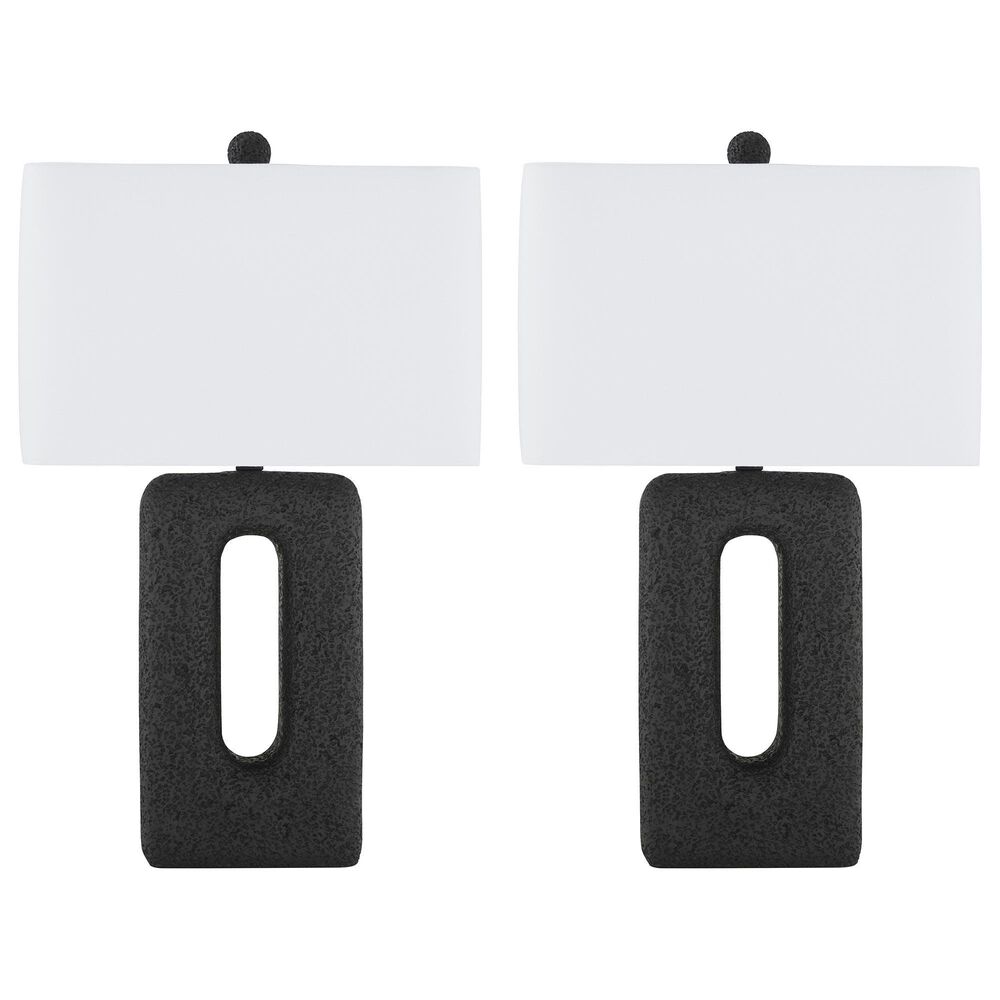 Ashley Wimmings Table Lamp in Black (Set of 2), , large