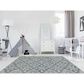 Amer Rugs Boston 5" x 7"6" Graphite Area Rug, , large