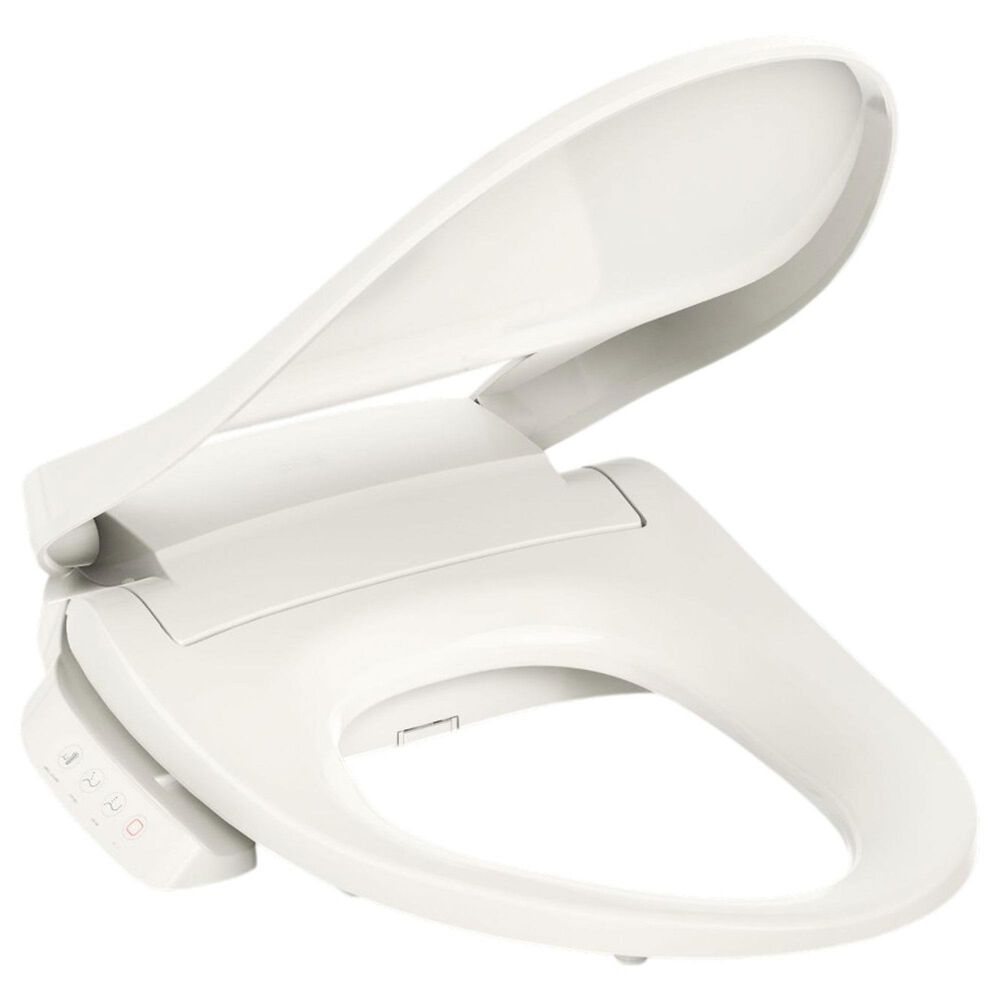 Kohler PureWash Elongated Bidet Toilet Seat in Biscuit, , large