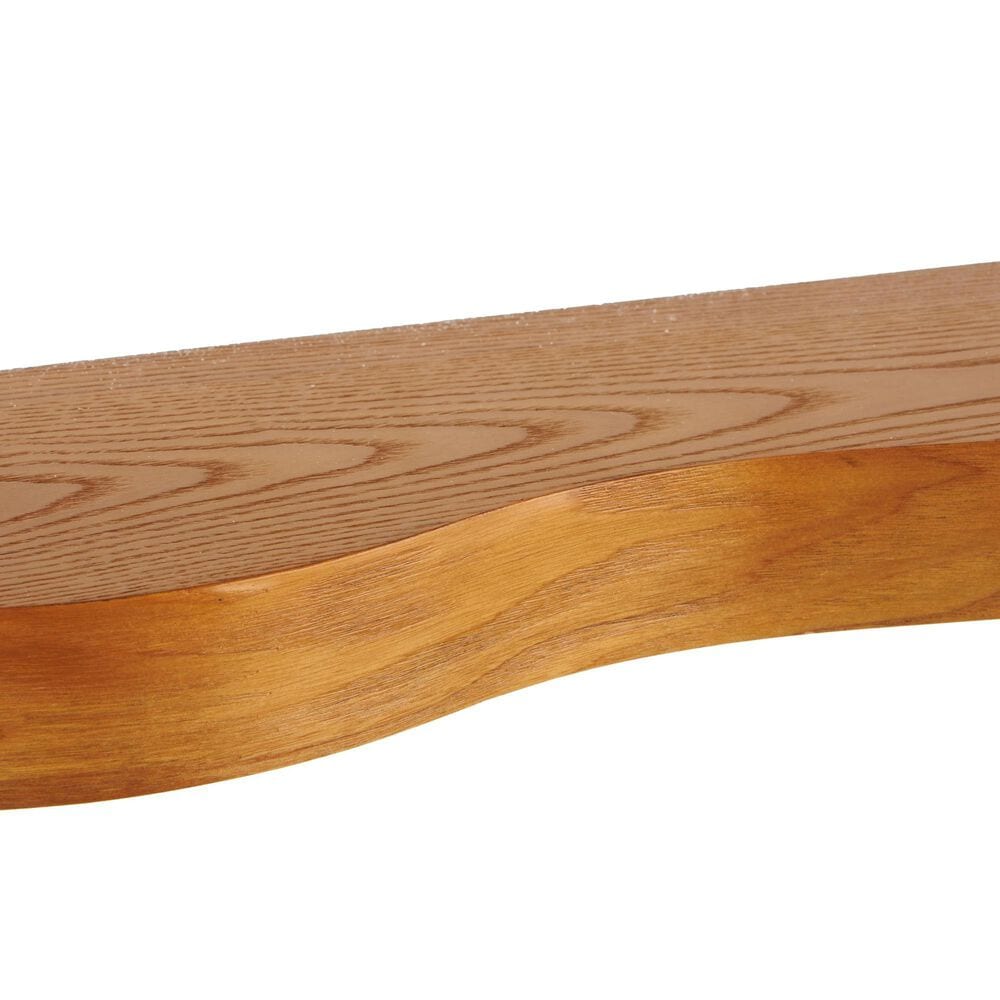 Maple and Jade 3-Piece Handmade Wall Shelf Set in Brown, , large