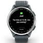 Garmin Approach S44 43mm Golf Smartwatch Silver Aluminum Bezel Case with Twilight Silicone Band, , large