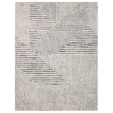 Loloi Levitt Shag 2"3" x 4" Ivory and Grey Area Rug, , large