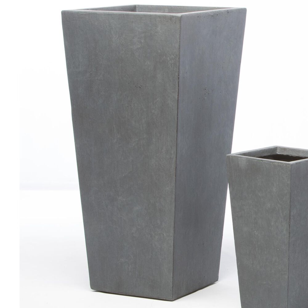 Alfresco Home Large Tall Square Burrow Planter, , large