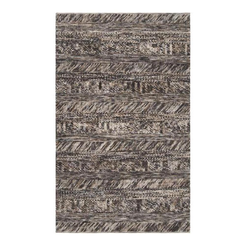 Surya Norway NOR-3701 5" x 8" Black/Gray/Camel Area Rug, , large