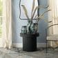 Splendor Living Uxbridge Bamboo Accent Side Table in Black, , large