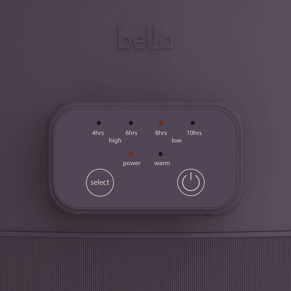 Bella 6-Quart Programmable Slow Cooker in Plum, , large