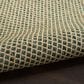 Nourison Courtyard Green 8" x 10" Indoor/Outdoor Area Rug, , large