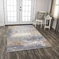 RIZZY Ventura VRA747 3" x 5" Blue Area Rug, , large
