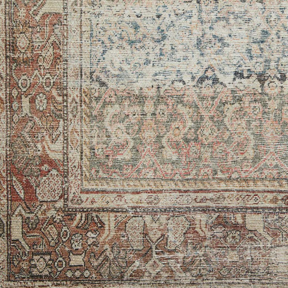 Amber Lewis x Loloi Georgie 3&#39;9&quot; x 5&#39;6&quot; Multicolor and Spice Area Rug, , large