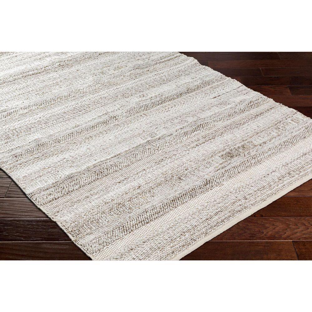 Surya Floria FLI-2303 Cream and Light Gray 10&#39; x 14&#39; Area Rug, , large