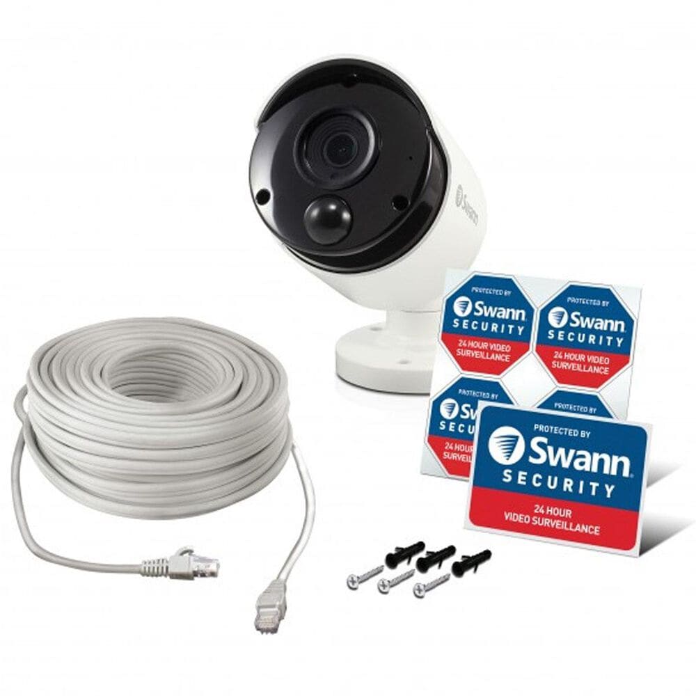 Swann Thermal Sensing PIR Security Camera : 5MP Super HD Bullet with IR Night Vision , , large