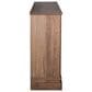 New Heritage Design Coventry Hall 6-Drawer Dresser and Mirror in Pecan, , large