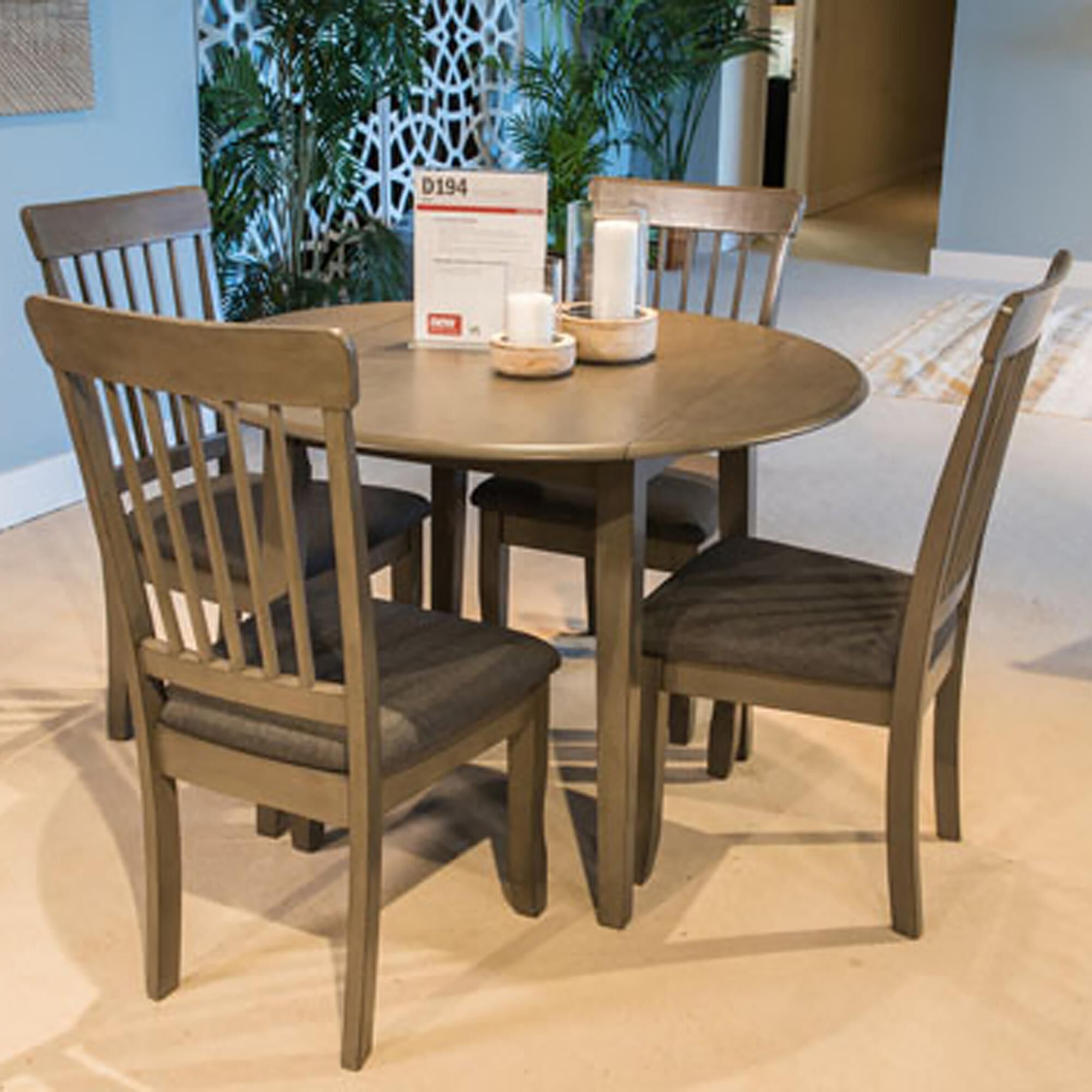 Signature Design by Ashley Shullden 3 Piece Round Dining Set in