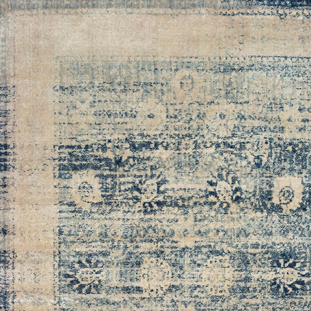 Oriental Weavers Pandora 1444H 9&#39;10&quot; x 12&#39;10&quot; Ivory and Blue Area Rug, , large