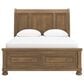 Ashley Feddinger 4-Piece Queen Storage Bedroom Set in Chestnut Brown, , large