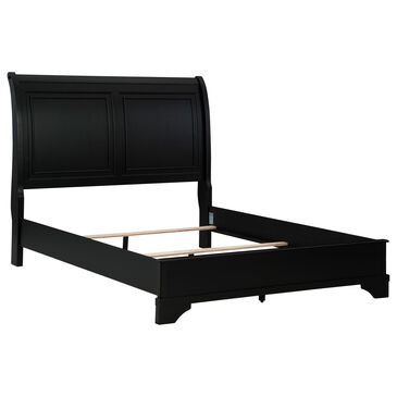 Signature Design by Ashley Chylanta Queen Sleigh Bed in Black, , large