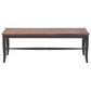 Canadel Champlain Bench in Black/Spice Washed, , large