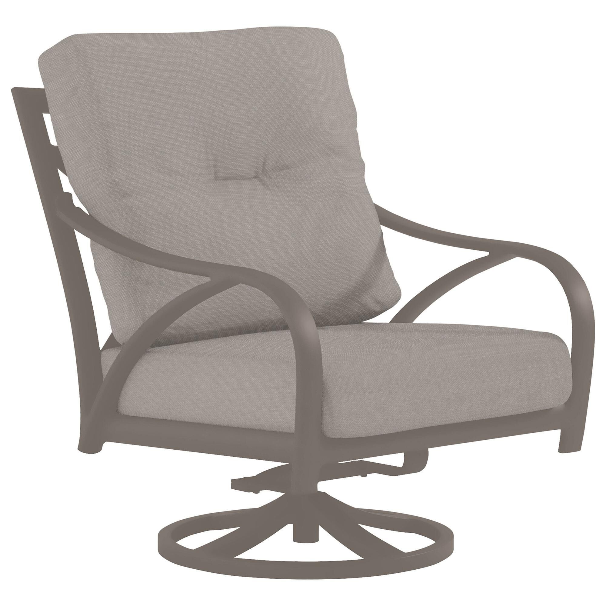 Tropitone Andover Swivel Action Lounger in Reflections Smoke NFM