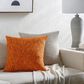 Surya Lizeth 20" Square Throw Pillow in Copper, Camel, Brown and Desert Tan, , large