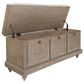 OSP Home Dover Storage Bench in Antique Gray, , large