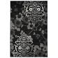 Safavieh Adirondack ADR114A-4 4" x 6" Black/Silver Area Rug, , large