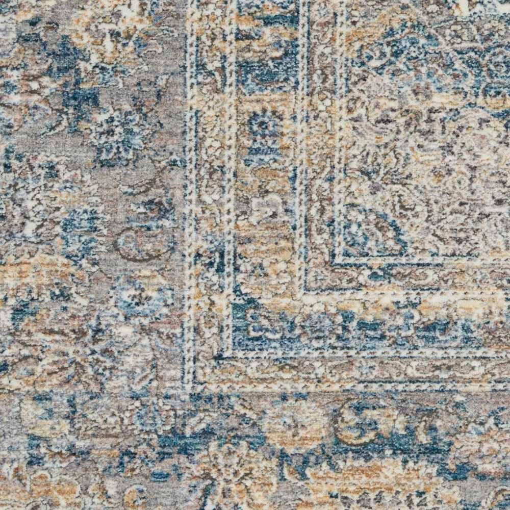 Nourison Starry Nights STN06 5&#39; x 7&#39; Cream and Blue Area Rug, , large