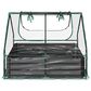 Timberlake Raised Garden Bed with Green House in Green, , large