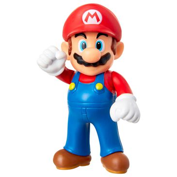 World of Nintendo Super Mario  2.5" Limited Articulation Wave Action Figure - Mario, , large
