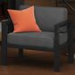 Homestyles Grayton Patio Lounge Chair in Gray, , large