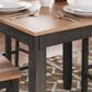 Ashley Gesthaven 5-Piece Counter Height Dining Set in Light Natural and Dark Brown, , large
