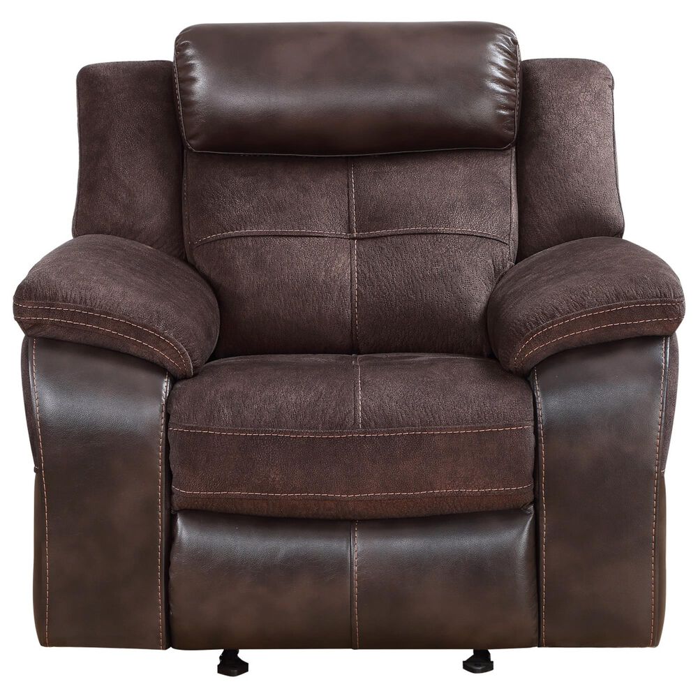 Steve Silver Pueblo Manual Recliner Chair in Coffee, , large