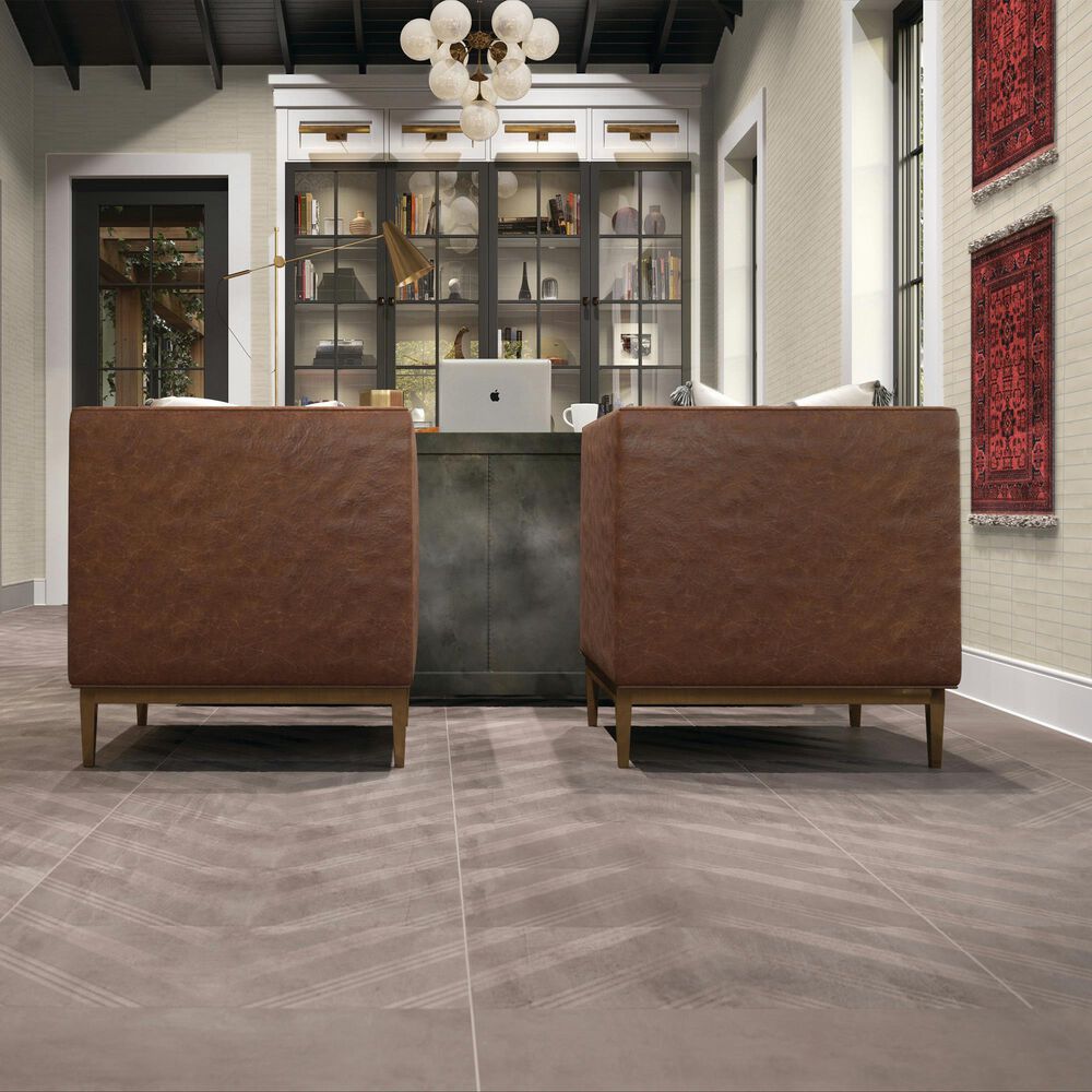 Dal-Tile Artcrafted Dune 1&quot; x 6&quot; Straight Joint on 11.5&quot; x 9.75&quot; Glazed Ceramic Mosaic Sheet, , large
