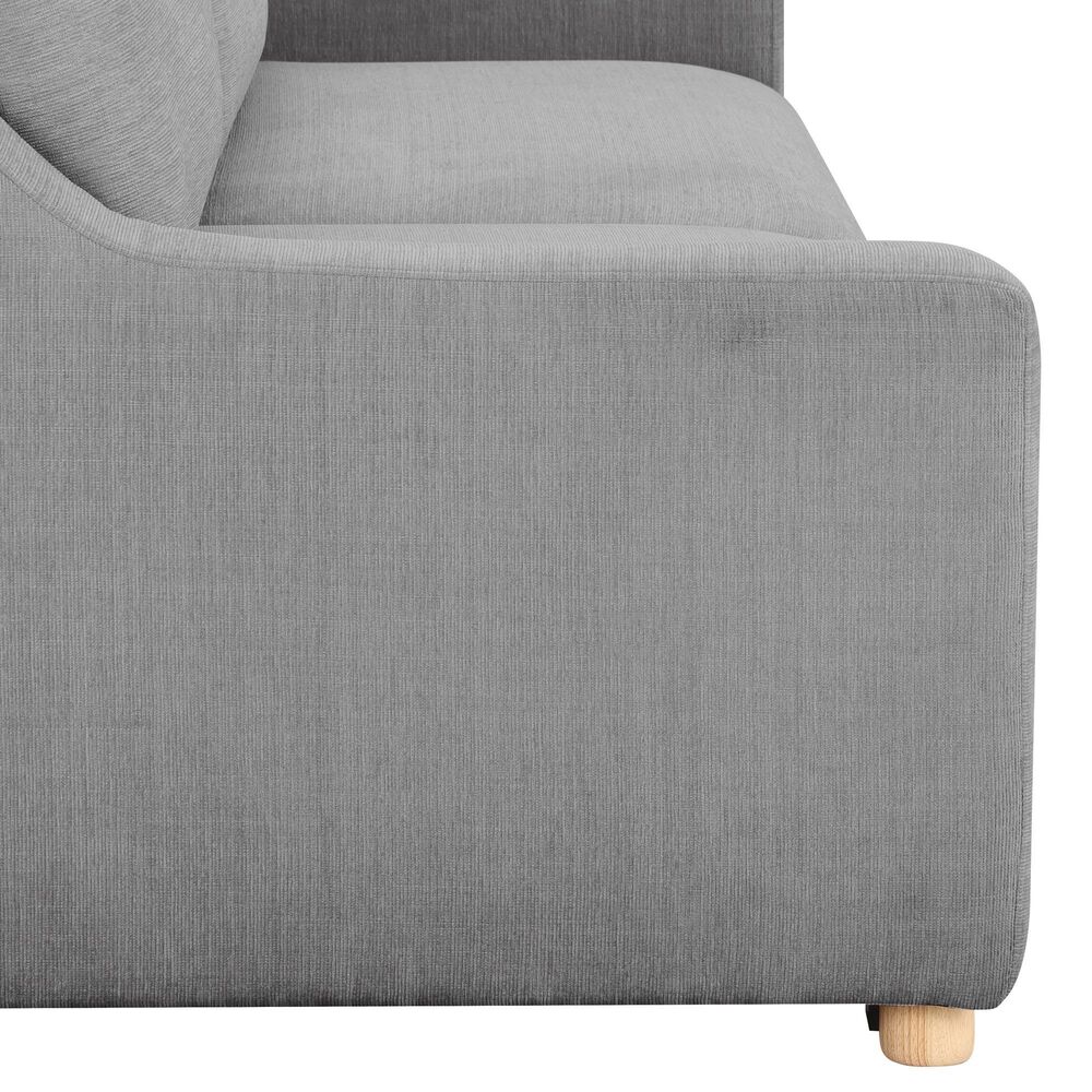 Lifestyle Solutions Glenmont Convertible Sofa in Grey, , large