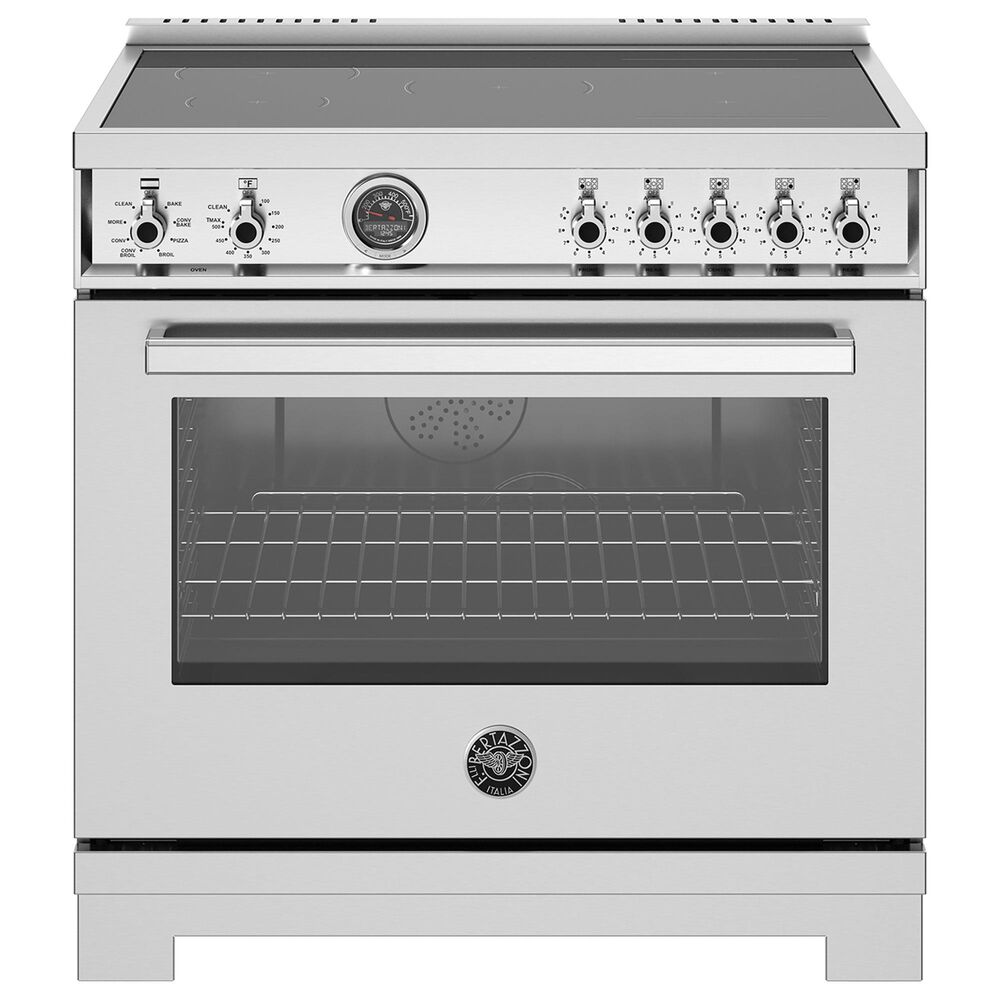 Bertazzoni Professional 5.7 Cu.Ft. Induction Range with Convection and Self-Cleaning in Stainless Steel, , large