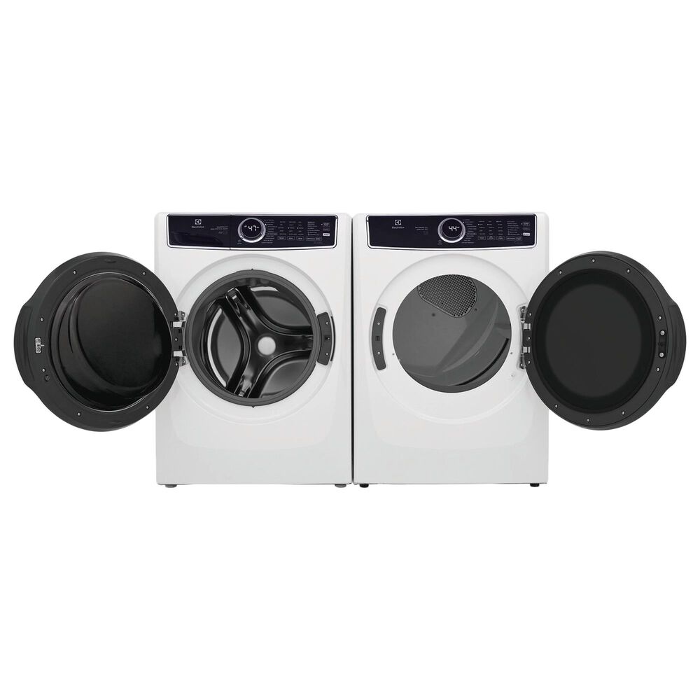 Electrolux 4.5 Cu. Ft. Front Load Washer and 8.0 Cu. Ft. Gas Dryer Laundry Pair in White, , large